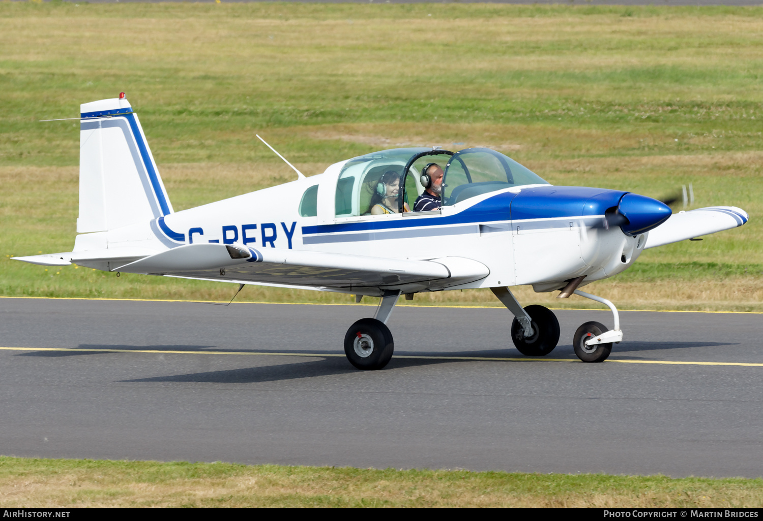 Aircraft Photo of G-BERY | American AA-1B Trainer | AirHistory.net #487111