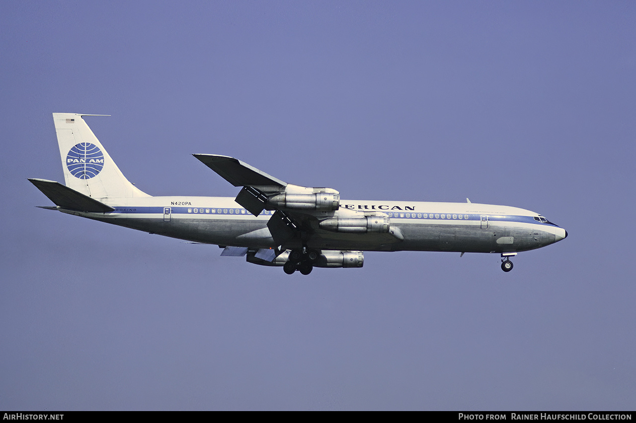 Aircraft Photo of N420PA | Boeing 707-321B | Pan American World Airways - Pan Am | AirHistory.net #487116