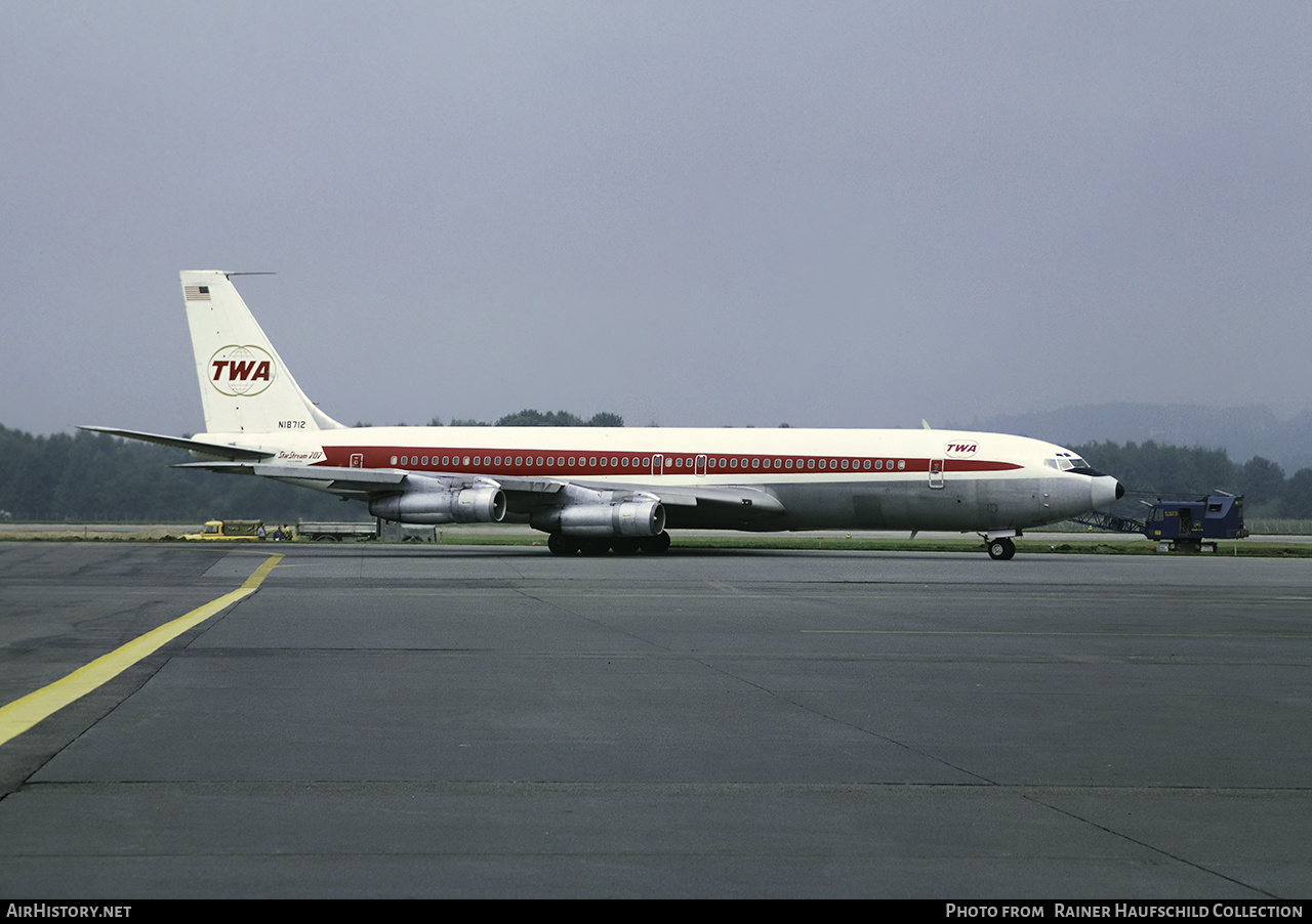 Aircraft Photo of N18712 | Boeing 707-331B | Trans World Airlines - TWA | AirHistory.net #487128