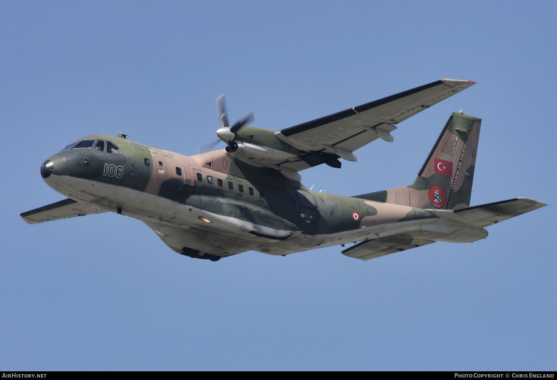 Aircraft Photo of 95-106 | CASA/IPTN CN235M-100 | Turkey - Air Force | AirHistory.net #487129