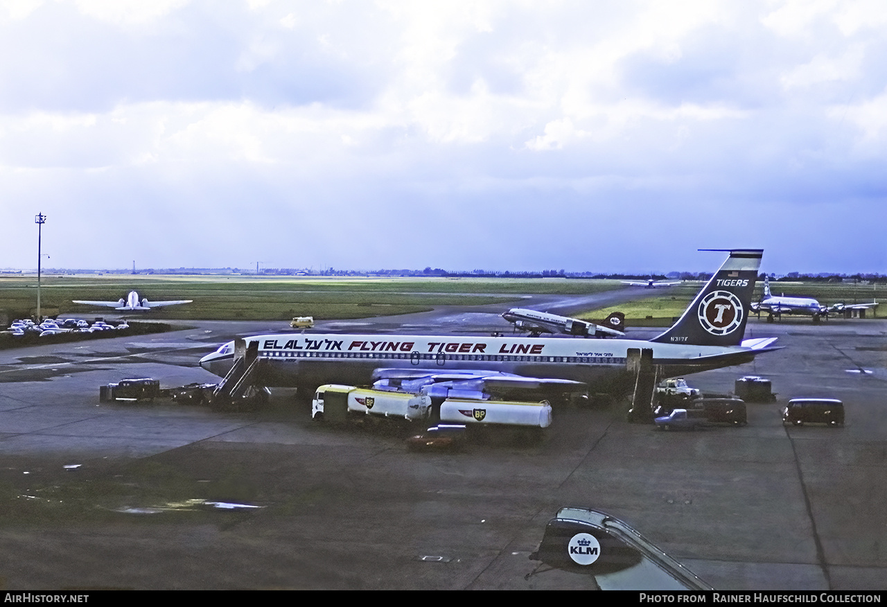 Aircraft Photo of N317F | Boeing 707-358B | Flying Tiger Line | AirHistory.net #487133