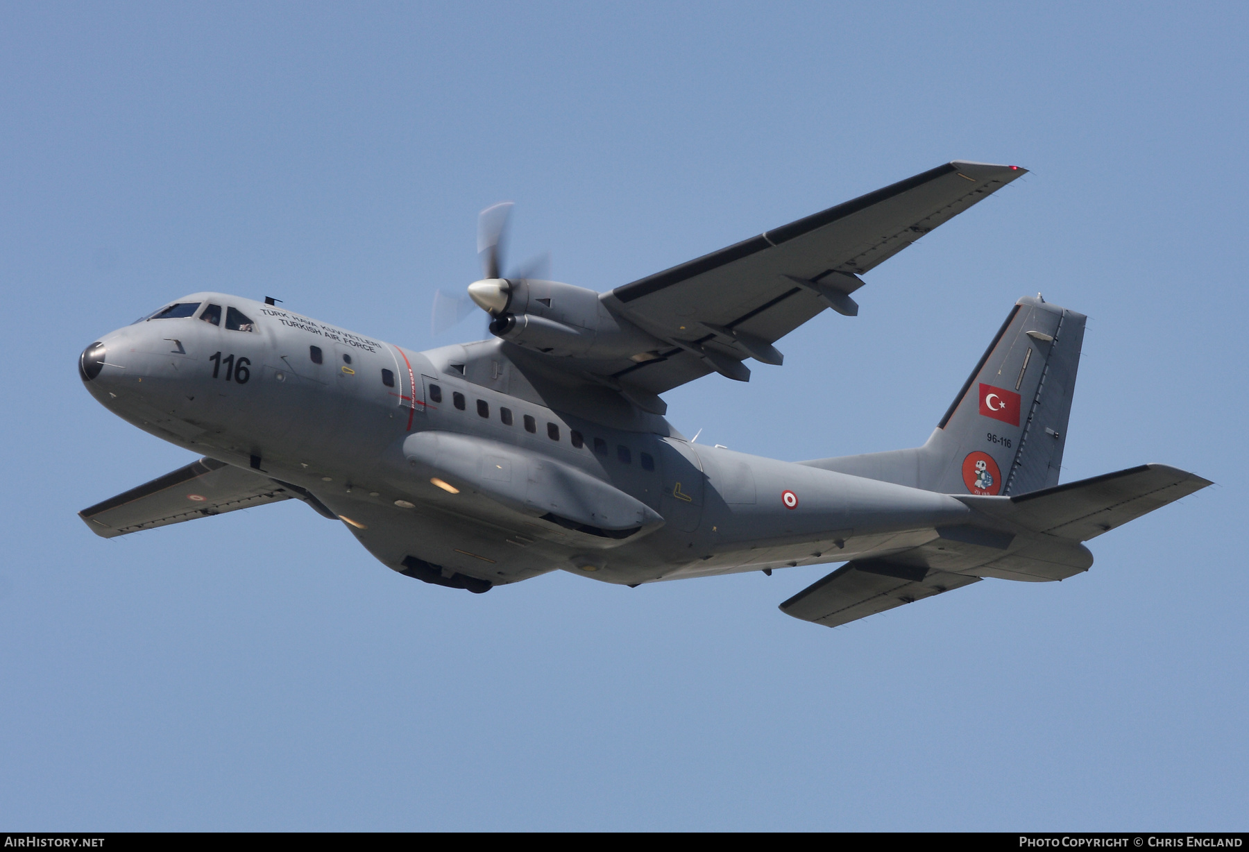 Aircraft Photo of 96-116 | CASA/IPTN CN235M-100 | Turkey - Air Force | AirHistory.net #487135
