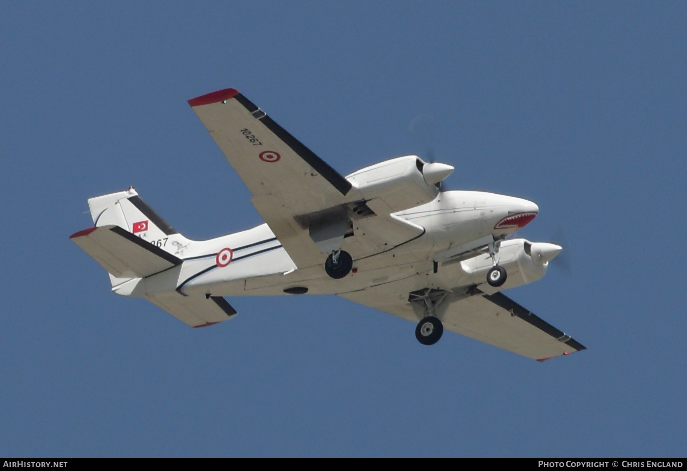 Aircraft Photo of 10267 | Beech T-42A Cochise (B55B) | Turkey - Army | AirHistory.net #487136