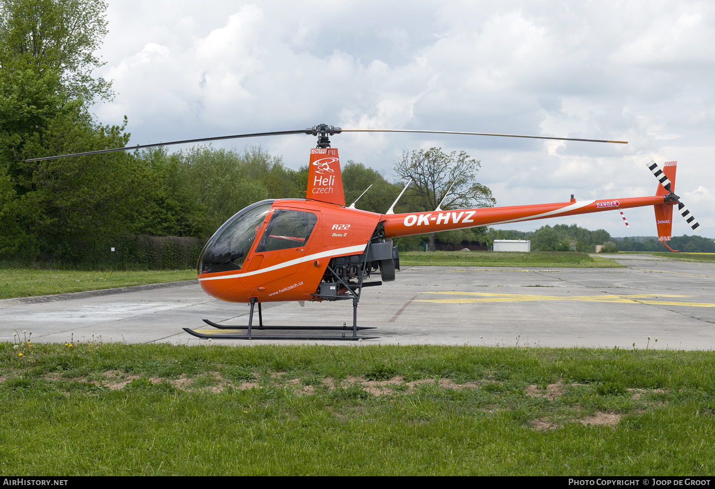 Aircraft Photo of OK-HVZ | Robinson R-22 Beta II | Heli Czech | AirHistory.net #487151