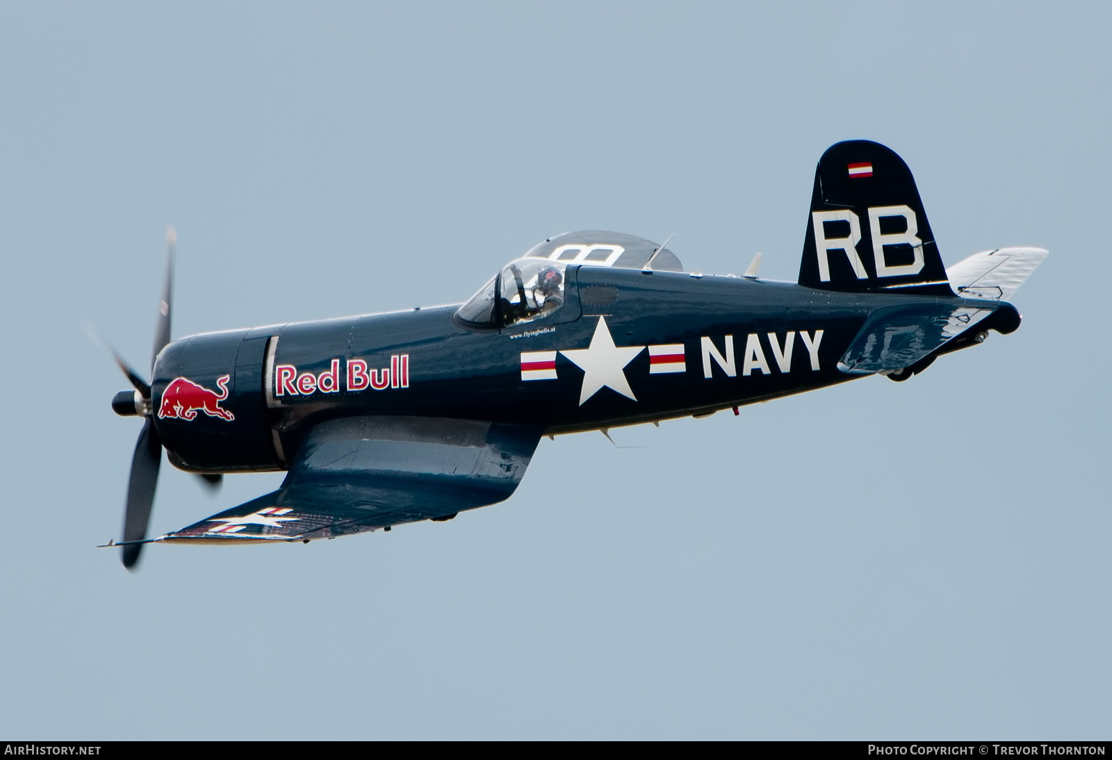 Aircraft Photo of OE-EAS | Vought F4U-4 Corsair | Red Bull | USA - Navy | AirHistory.net #487191