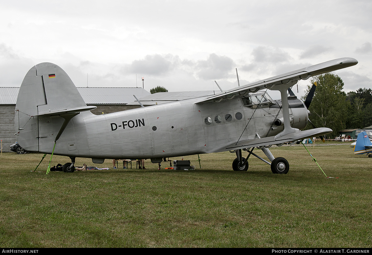 Aircraft Photo of D-FOJN | Antonov An-2T | AirHistory.net #487193