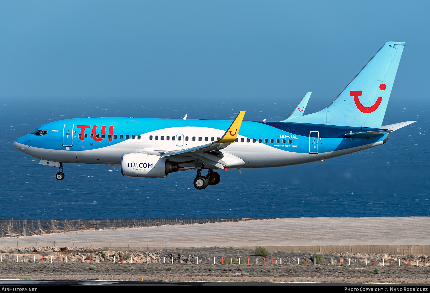Aircraft Photo of OO-JAL | Boeing 737-7K2 | TUI | AirHistory.net #487195