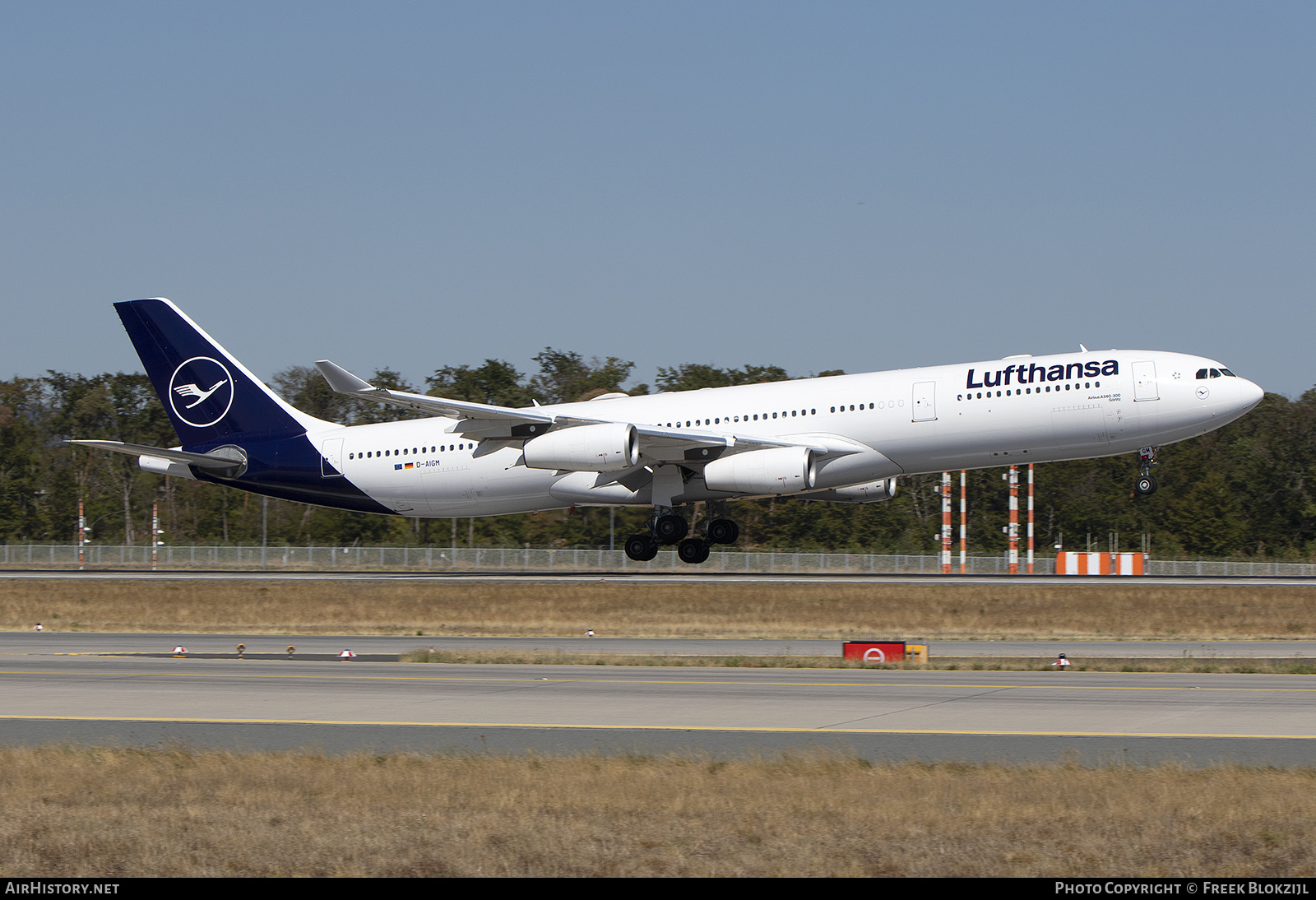 Aircraft Photo of D-AIGM | Airbus A340-313 | Lufthansa | AirHistory.net #487203