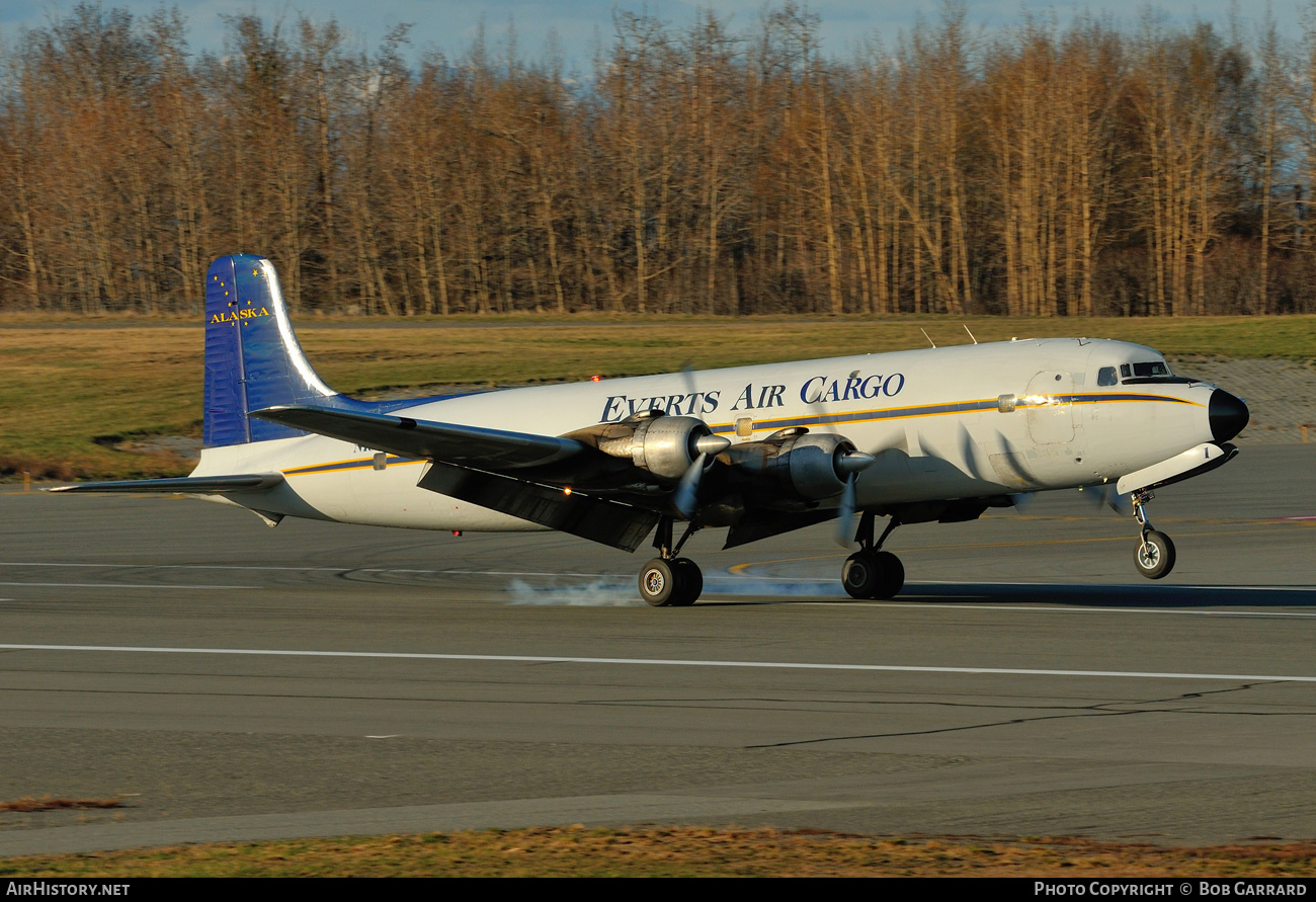 Aircraft Photo of N151 | Douglas DC-6B(F) | Everts Air Cargo | AirHistory.net #487207