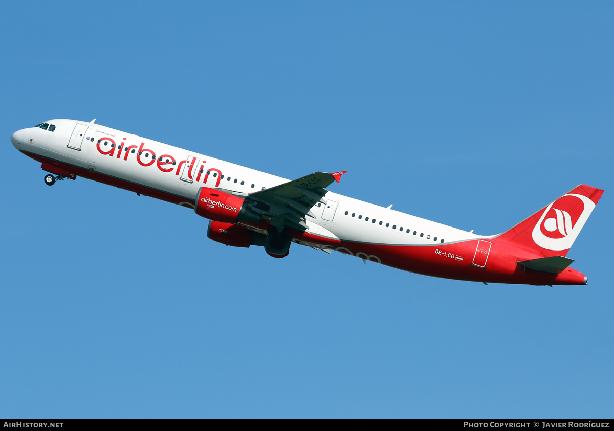 Aircraft Photo of OE-LCG | Airbus A321-211 | Air Berlin | AirHistory.net #487223