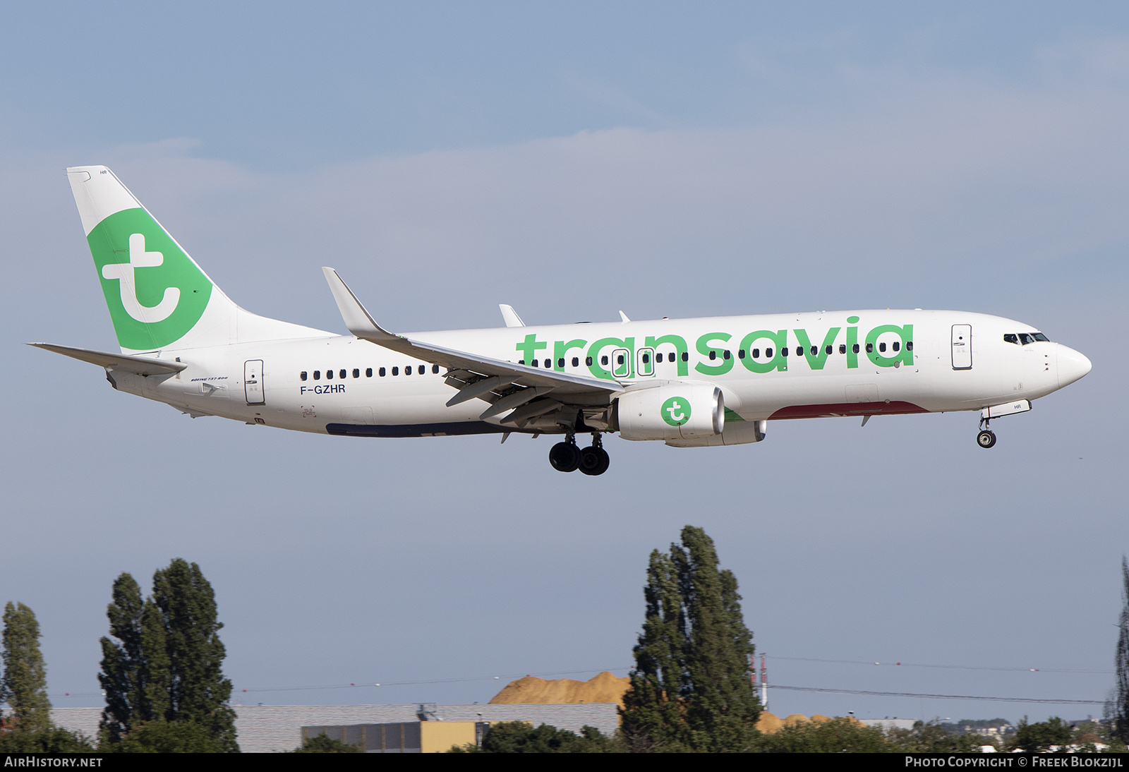 Aircraft Photo of F-GZHR | Boeing 737-8K2 | Transavia | AirHistory.net #487225