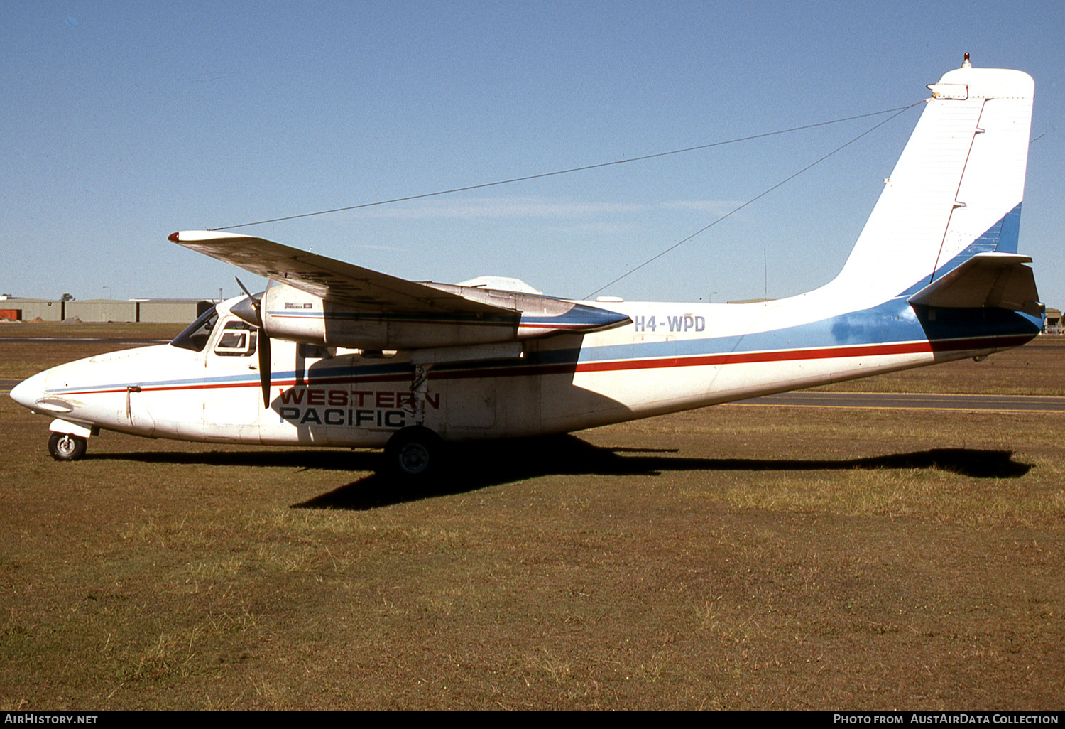 Aircraft Photo of H4-WPD | Aero Commander 500B Commander | Western Pacific Airline | AirHistory.net #487243