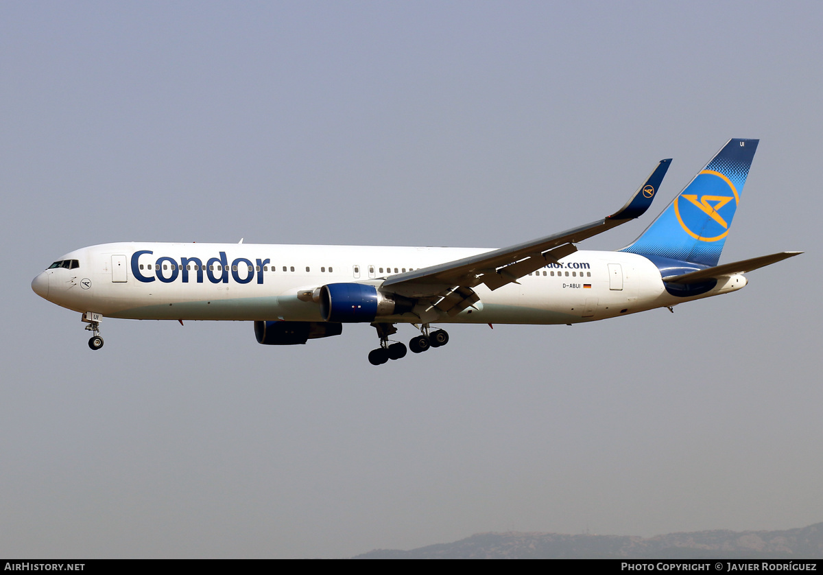 Aircraft Photo of D-ABUI | Boeing 767-330/ER | Condor Flugdienst | AirHistory.net #487256