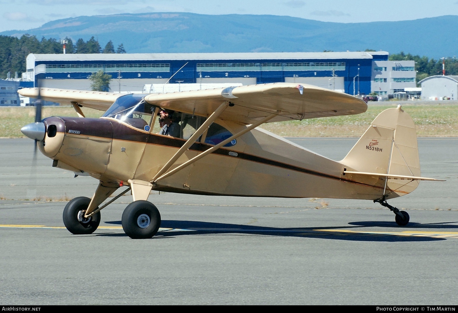 Aircraft Photo of N5318H | Piper PA-16 Clipper | AirHistory.net #487258