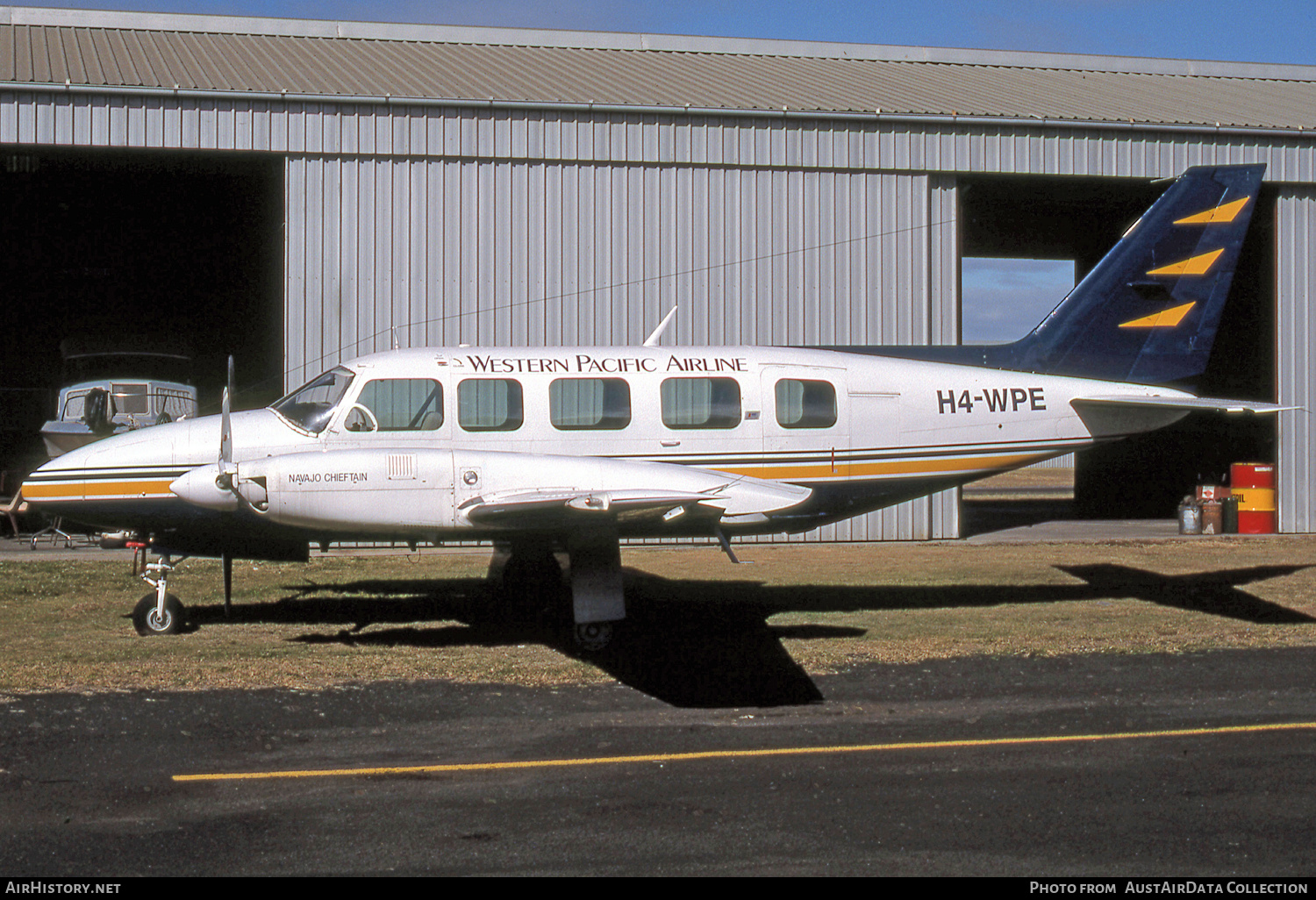 Aircraft Photo of H4-WPE | Piper PA-31-350 Navajo Chieftain | Western Pacific Airline | AirHistory.net #487273
