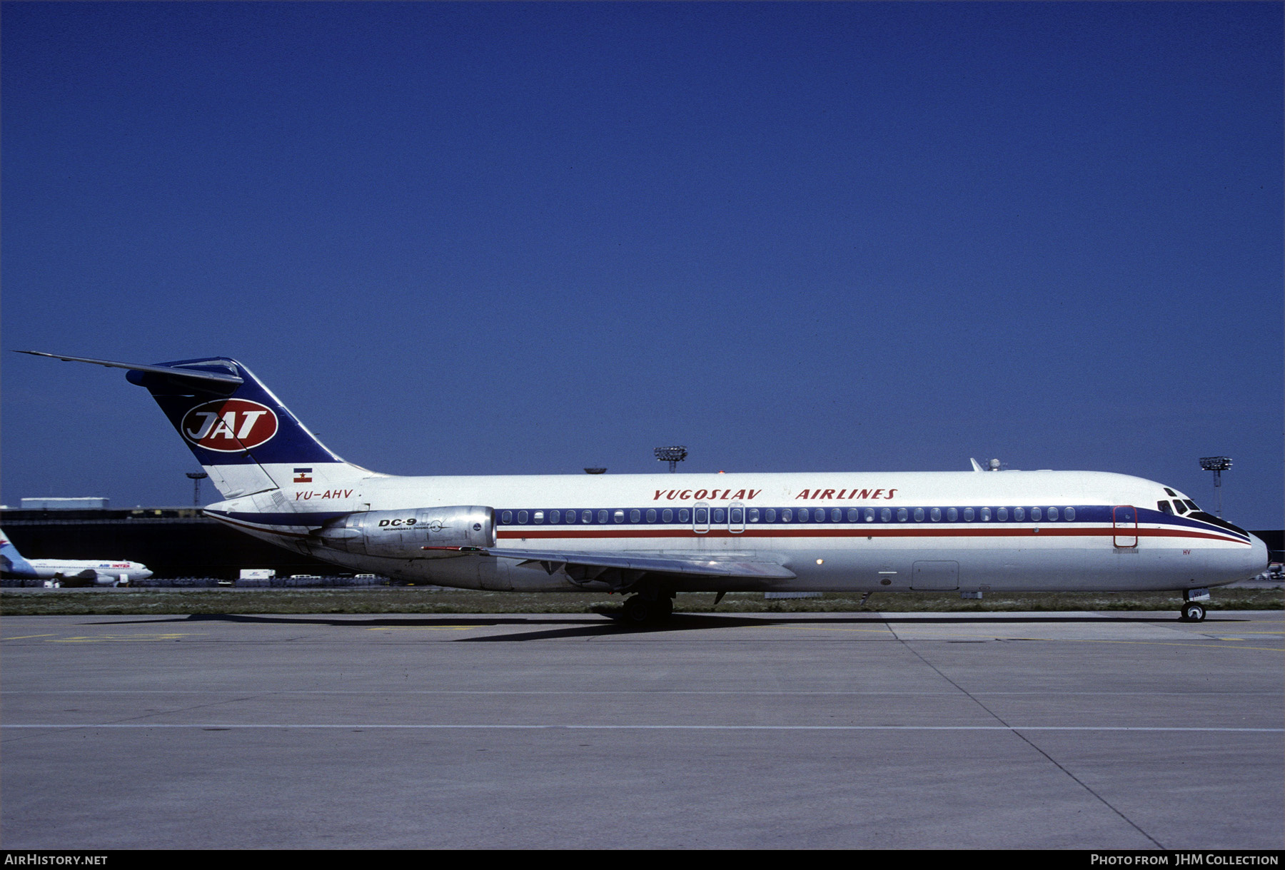 Aircraft Photo of YU-AHV | McDonnell Douglas DC-9-32 | JAT Yugoslav Airlines - Jugoslovenski Aerotransport | AirHistory.net #487284