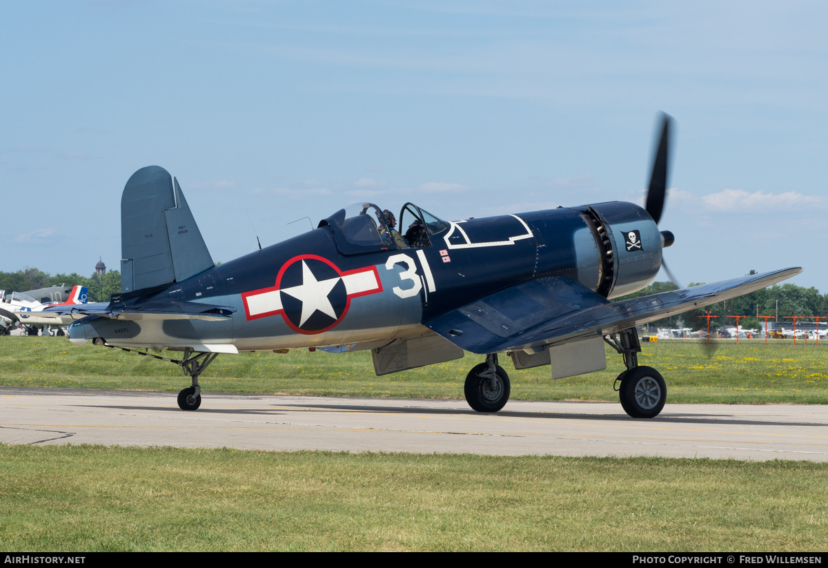 Aircraft Photo of N46RL / 92508 | Goodyear FG-1D Corsair | USA - Navy | AirHistory.net #487294