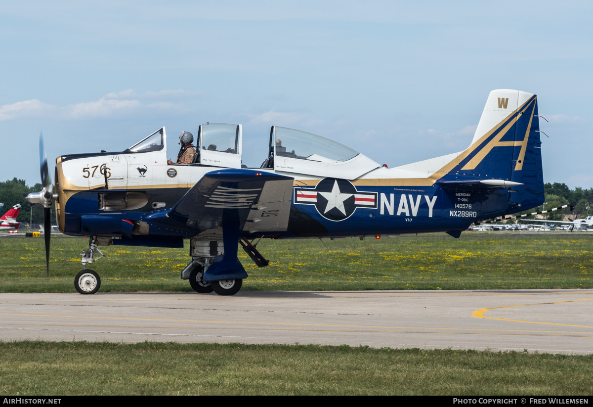 Aircraft Photo of N289RD / NX289RD / 140576 | North American T-28C Trojan | USA - Navy | AirHistory.net #487308