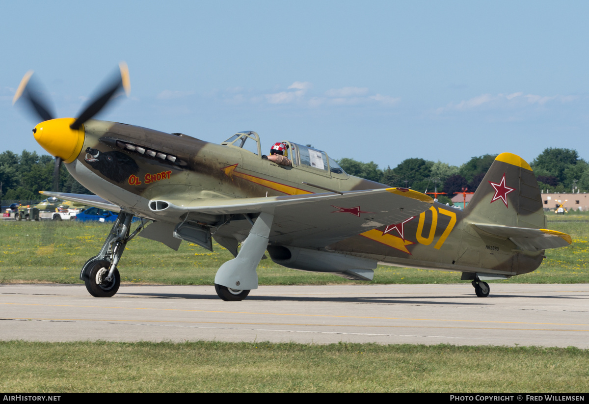 Aircraft Photo of N6388U / 07 | Yakovlev Yak-9UM | Russia - Air Force | AirHistory.net #487312