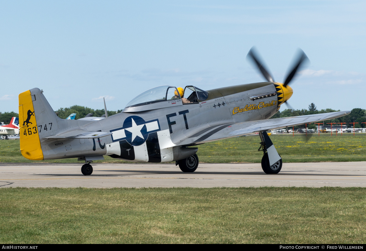 Aircraft Photo of N251CS / 463747 | North American P-51D Mustang | USA - Air Force | AirHistory.net #487320