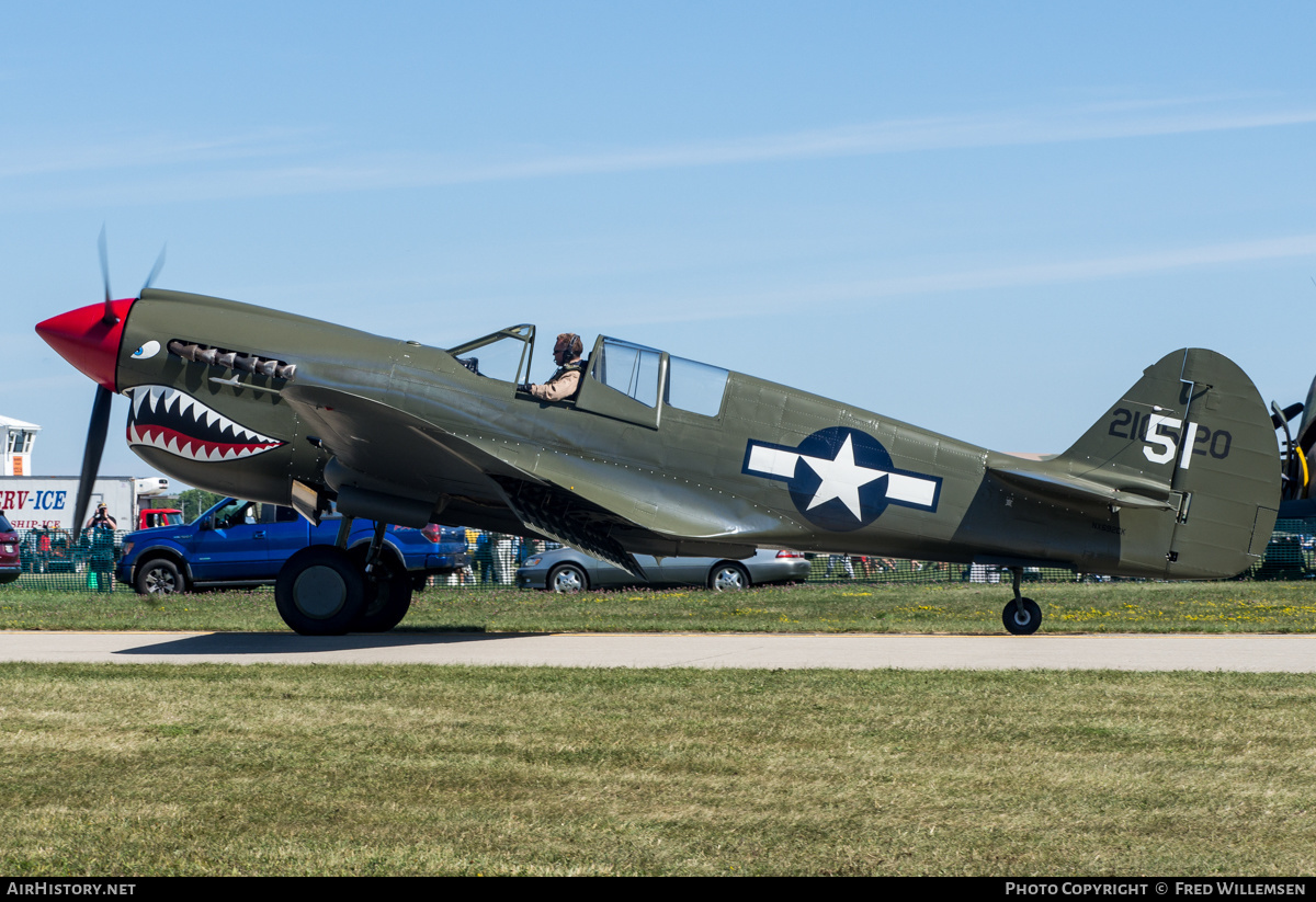 Aircraft Photo of N692CK / 2105120 | Curtiss P-40N Warhawk | USA - Air Force | AirHistory.net #487331