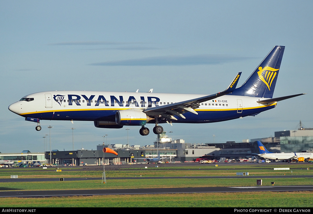 Aircraft Photo of EI-EXE | Boeing 737-8AS | Ryanair | AirHistory.net #487351