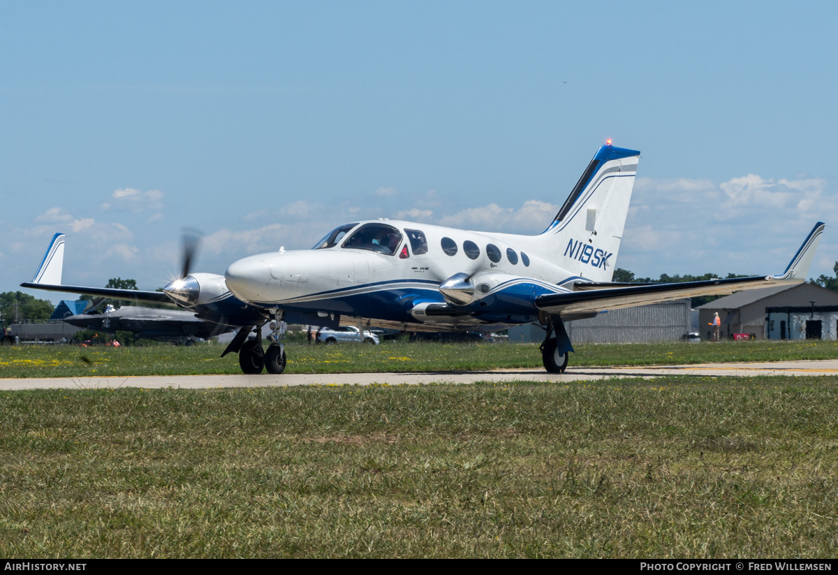 Aircraft Photo of N119SK | Cessna 414A Chancellor | AirHistory.net #487357