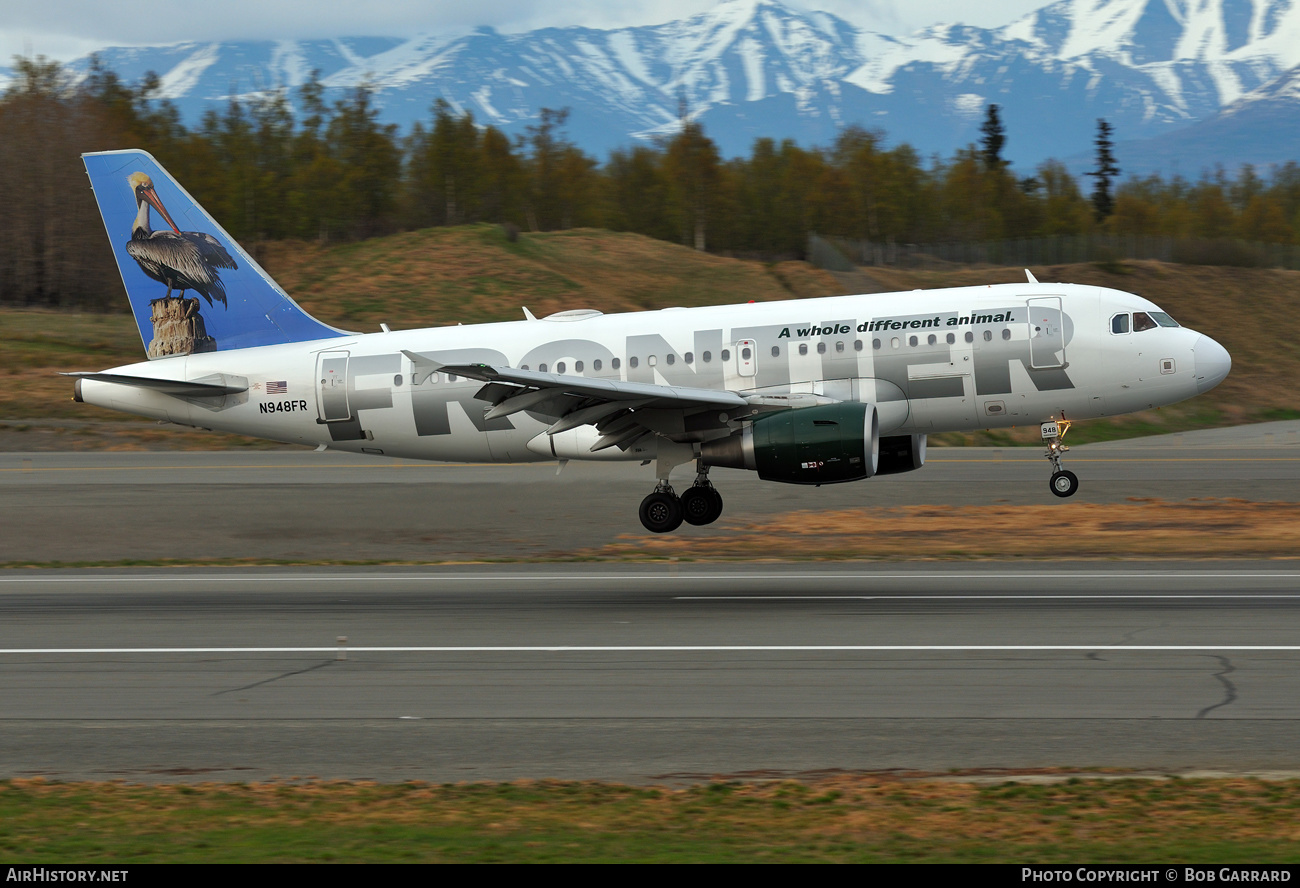 Aircraft Photo of N948FR | Airbus A319-112 | Frontier Airlines | AirHistory.net #487373