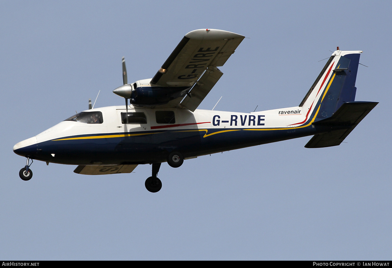 Aircraft Photo of G-RVRE | Partenavia P-68B Victor | Ravenair | AirHistory.net #487376