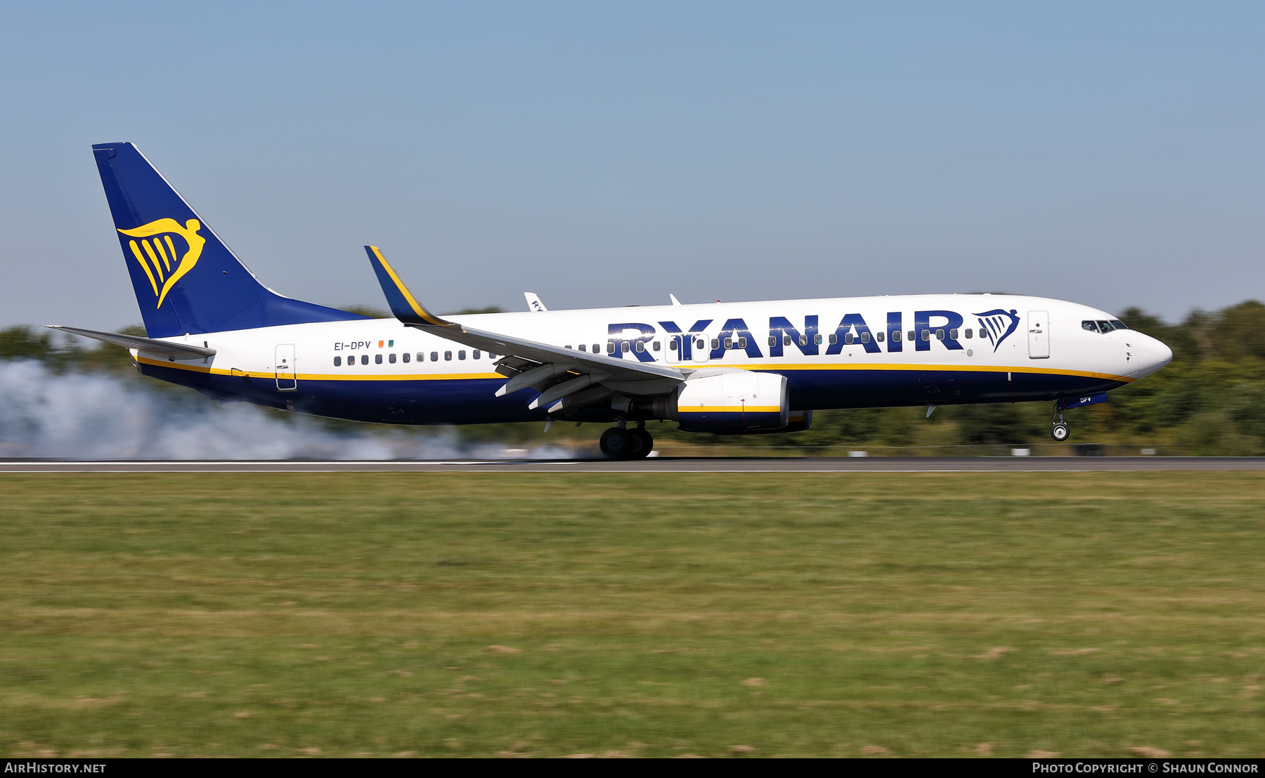 Aircraft Photo of EI-DPV | Boeing 737-8AS | Ryanair | AirHistory.net #487380