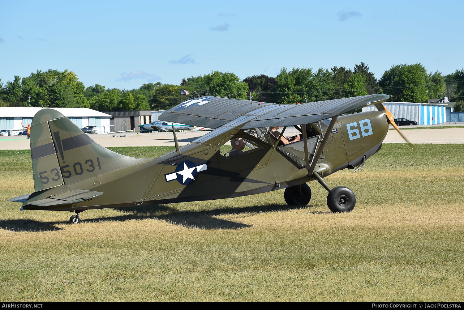 Aircraft Photo of N60440 / 5335031 | Stinson L-5G Sentinel | USA - Army | AirHistory.net #487381