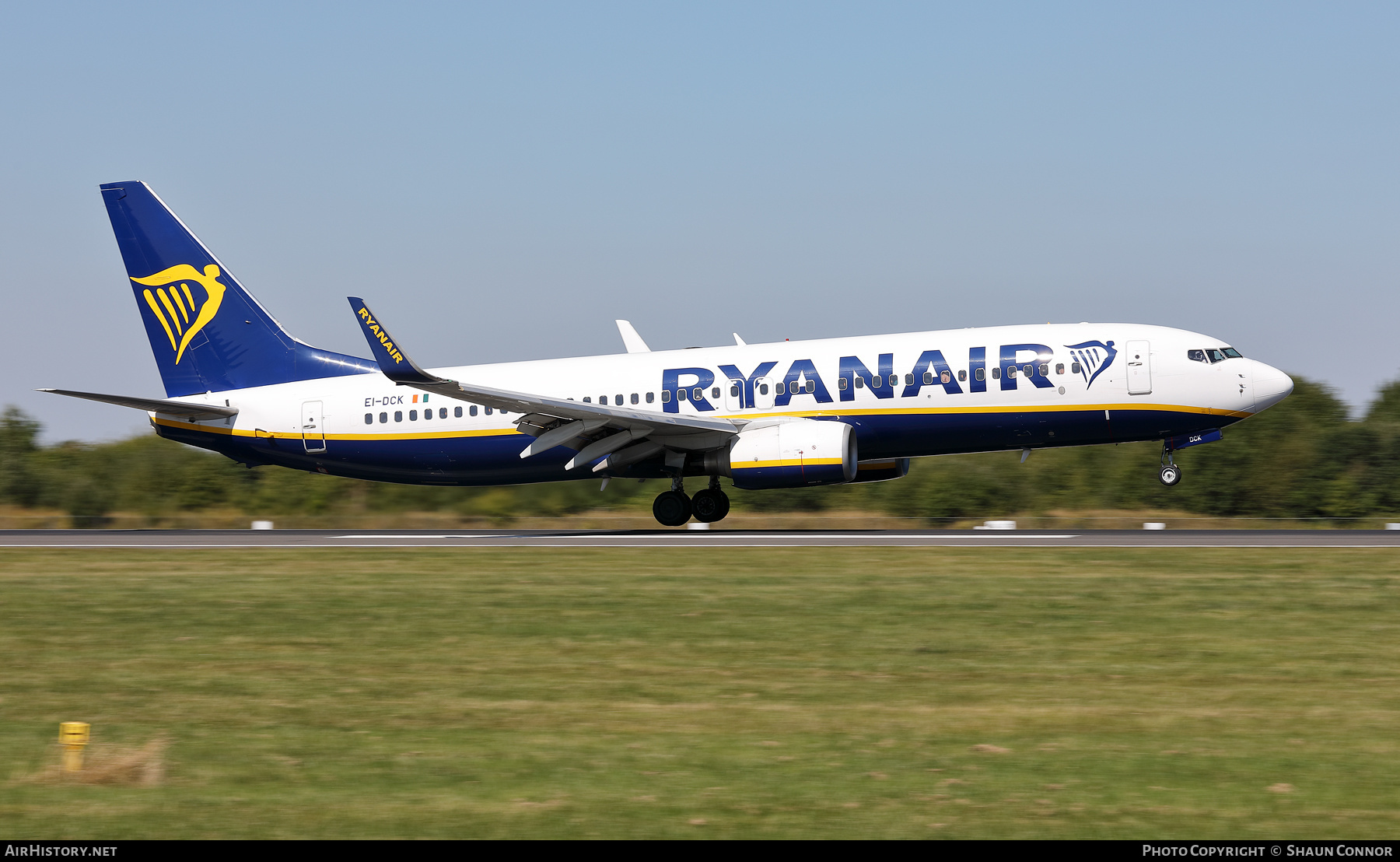 Aircraft Photo of EI-DCK | Boeing 737-8AS | Ryanair | AirHistory.net #487387