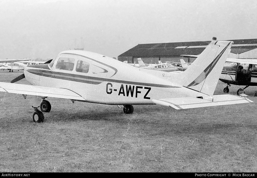Aircraft Photo of G-AWFZ | Beech 19A Musketeer Sport | AirHistory.net #487388