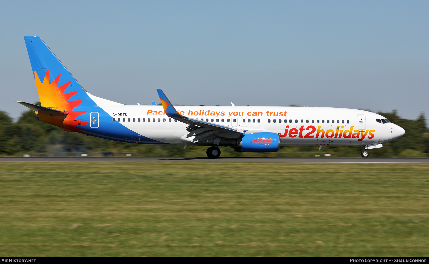 Aircraft Photo of G-DRTK | Boeing 737-8KN | Jet2 Holidays | AirHistory.net #487390