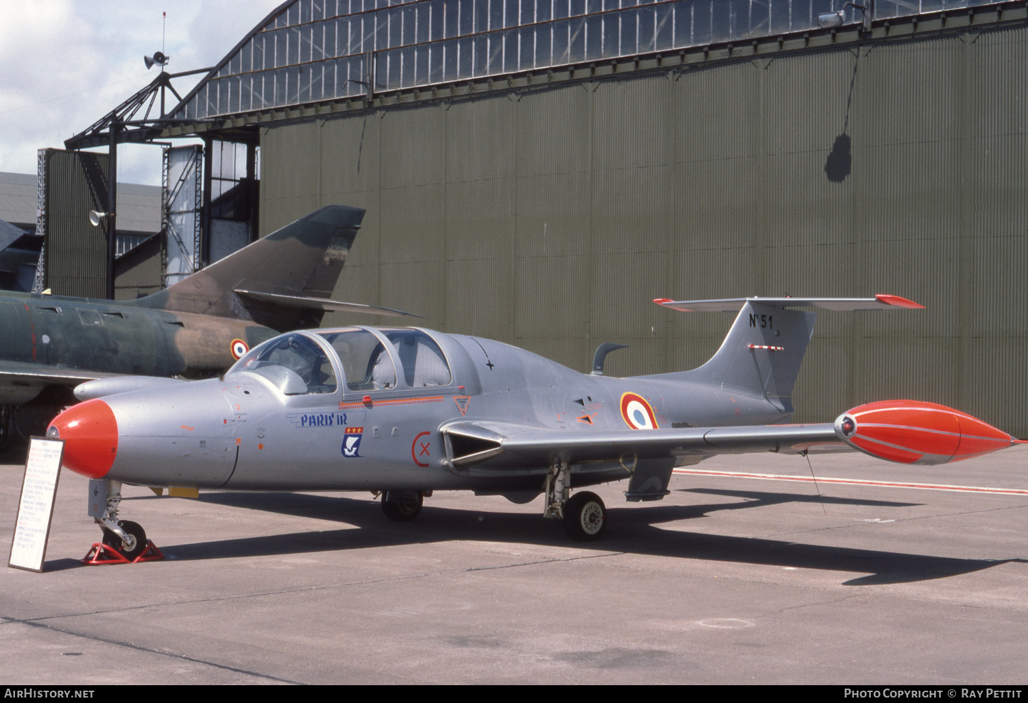 Aircraft Photo of 51 | Morane-Saulnier MS-760 Paris IR | France - Air Force | AirHistory.net #487394