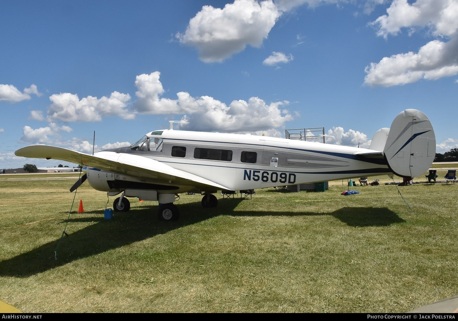 Aircraft Photo of N5609D | Beech E18S/Tri-Gear | AirHistory.net #487401