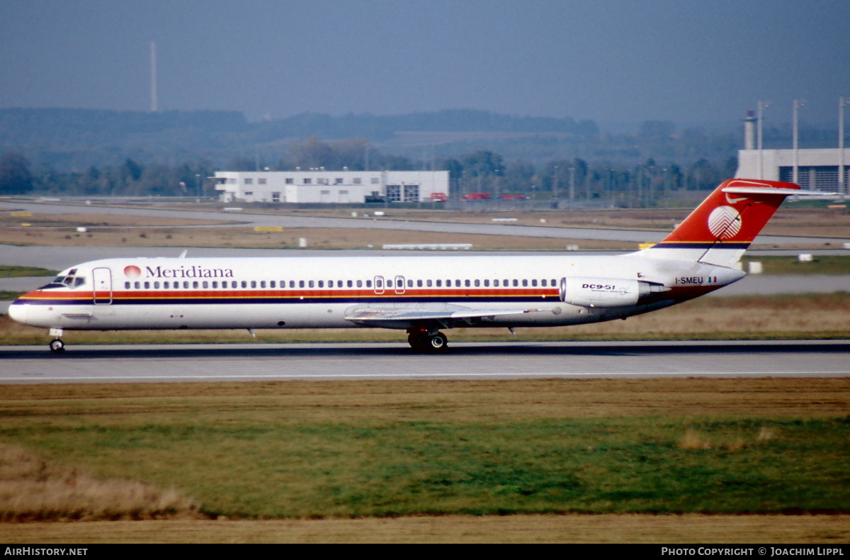 Aircraft Photo of I-SMEU | McDonnell Douglas DC-9-51 | Meridiana | AirHistory.net #487402