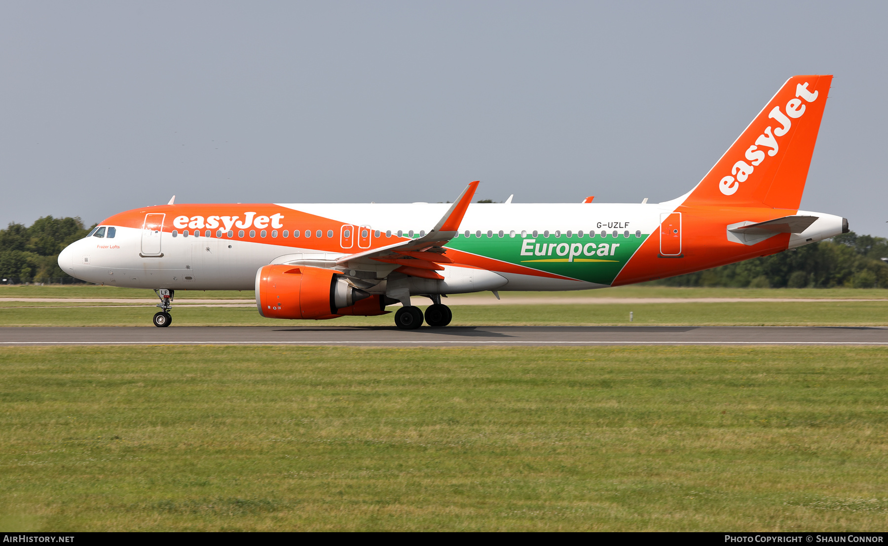 Aircraft Photo of G-UZLF | Airbus A320-251N | EasyJet | AirHistory.net #487407