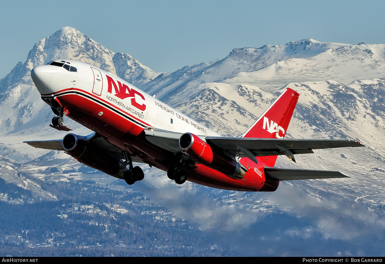 Aircraft Photo of N322DL | Boeing 737-232/Adv(F) | Northern Air Cargo - NAC | AirHistory.net #487408