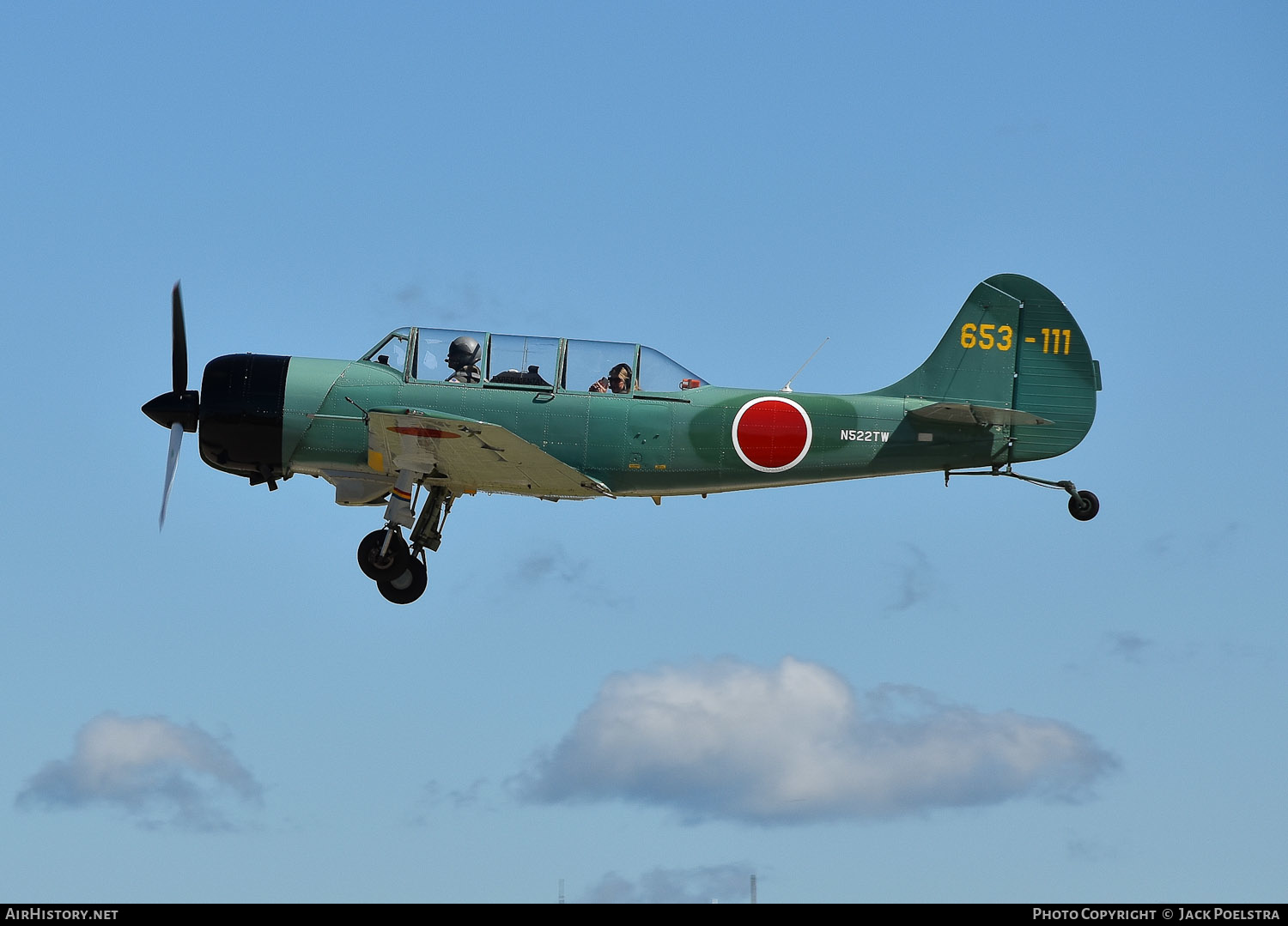 Aircraft Photo of N522TW / 653-111 | Yakovlev Yak-52TW | Japan - Air Force | AirHistory.net #487427