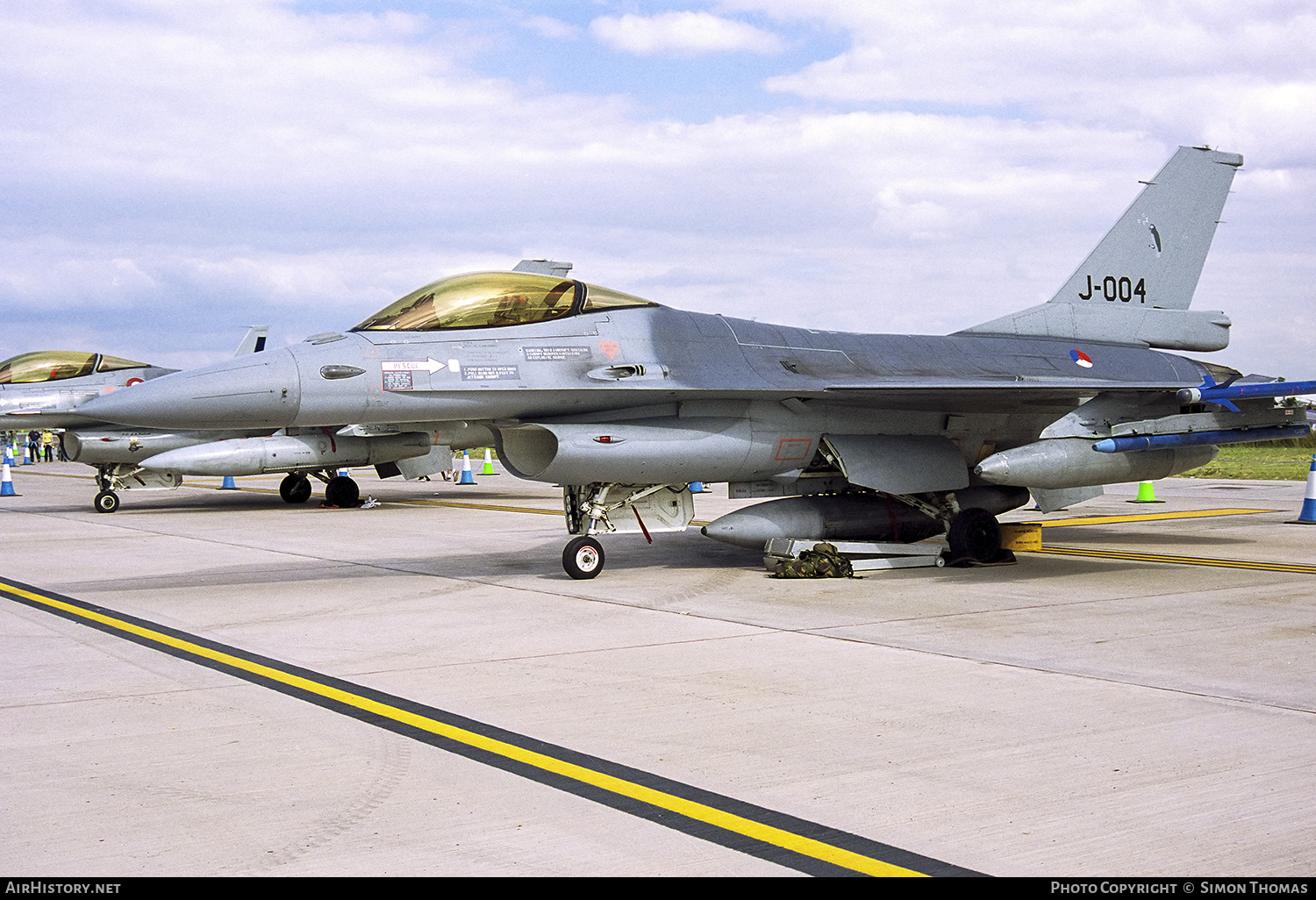 Aircraft Photo of J-004 | General Dynamics F-16AM Fighting Falcon | Netherlands - Air Force | AirHistory.net #487450