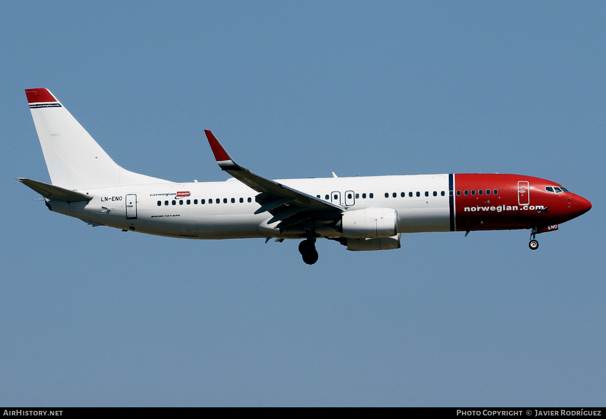 Aircraft Photo of LN-ENO | Boeing 737-800 | Norwegian | AirHistory.net #487510