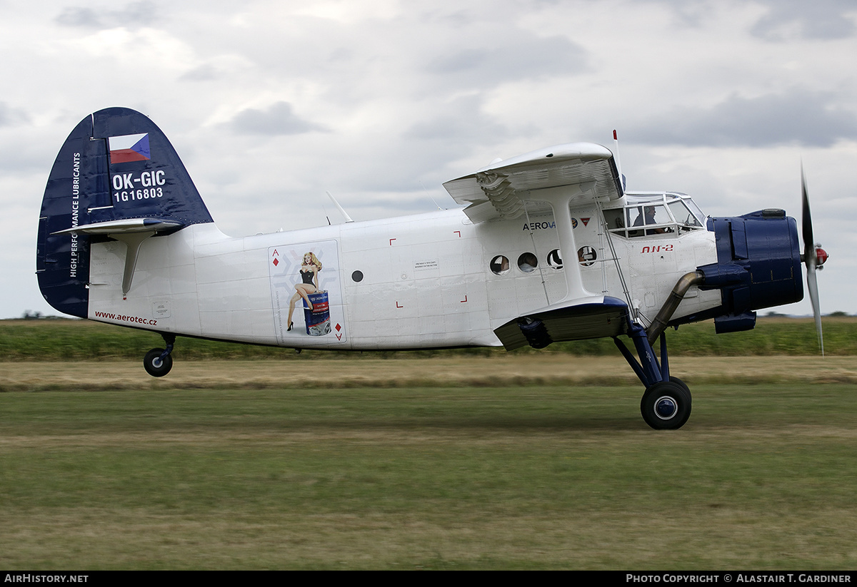 Aircraft Photo of OK-GIC | Antonov An-2T | Aerovia | AirHistory.net #487518