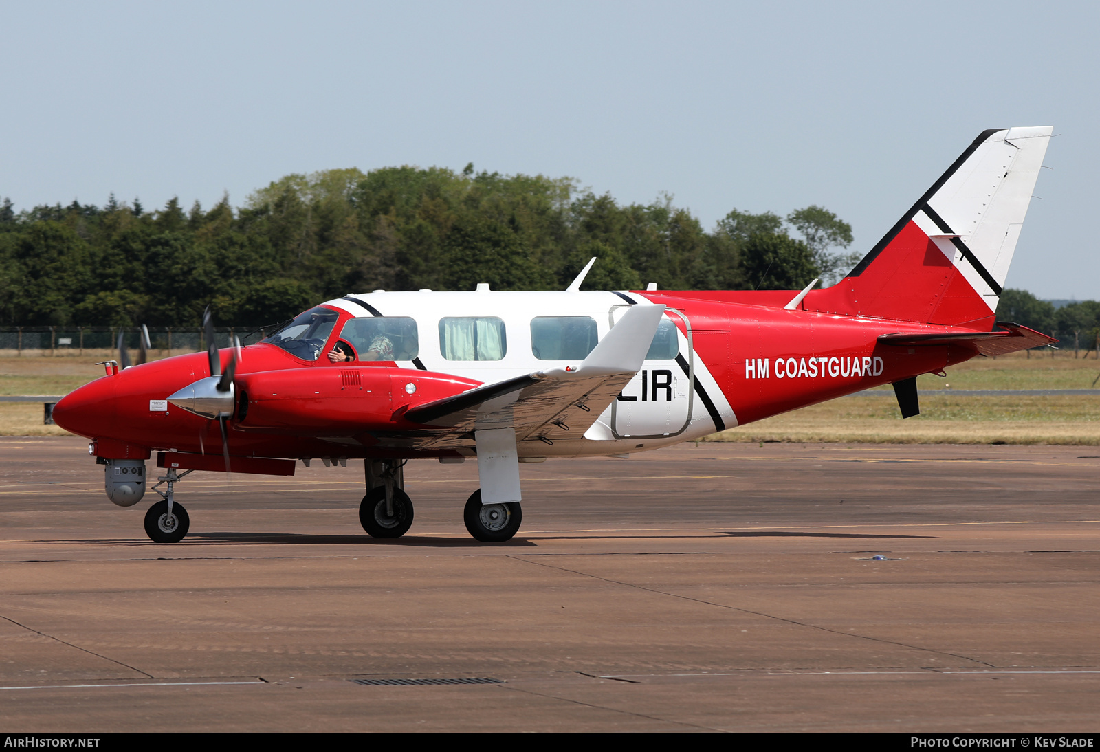 Aircraft Photo of G-SCIR | Piper PA-31-310 Navajo C/Colemill Panther Navajo | HM Coastguard | AirHistory.net #487531