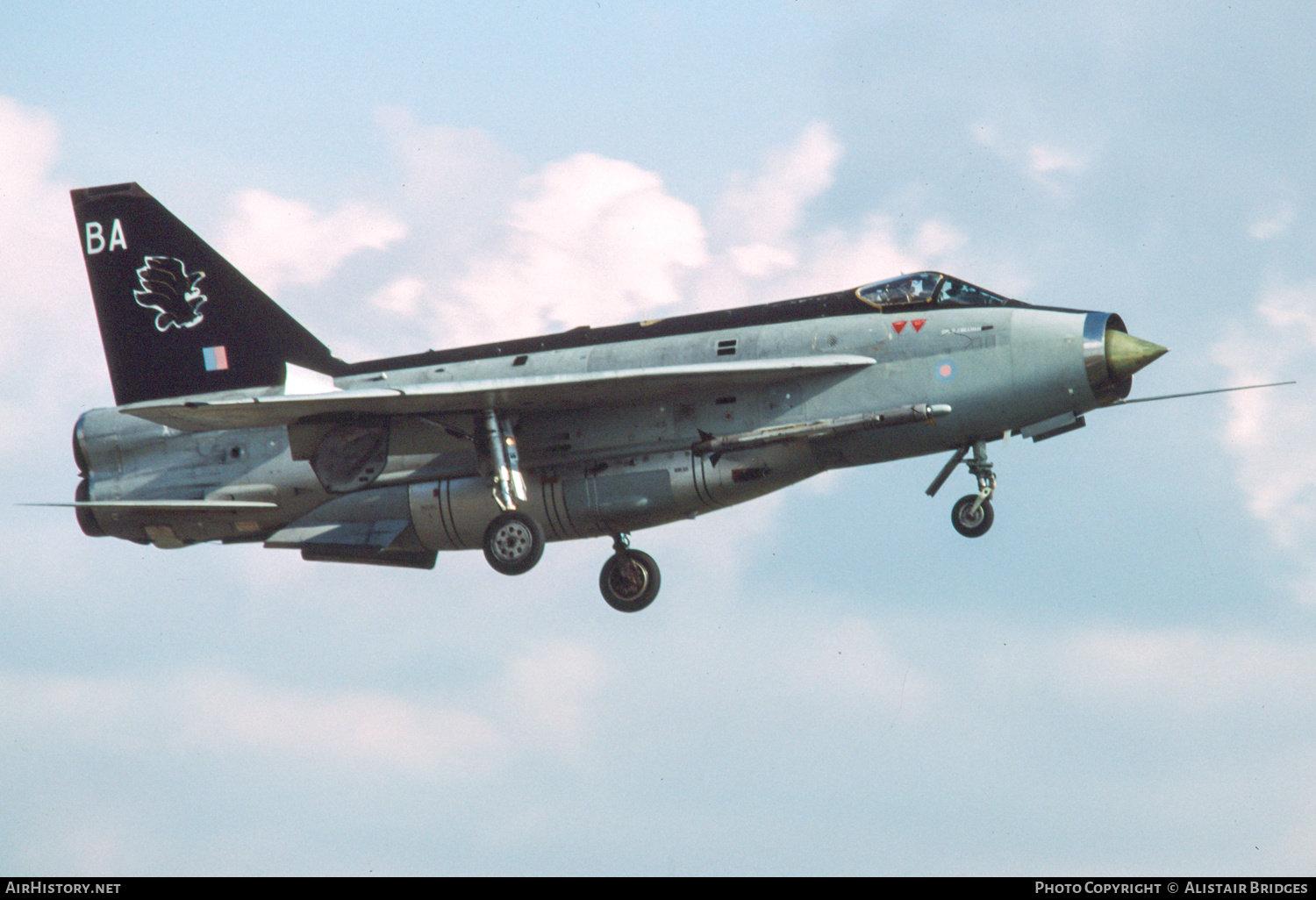 Aircraft Photo of XS903 | English Electric Lightning F6 | UK - Air Force | AirHistory.net #487536
