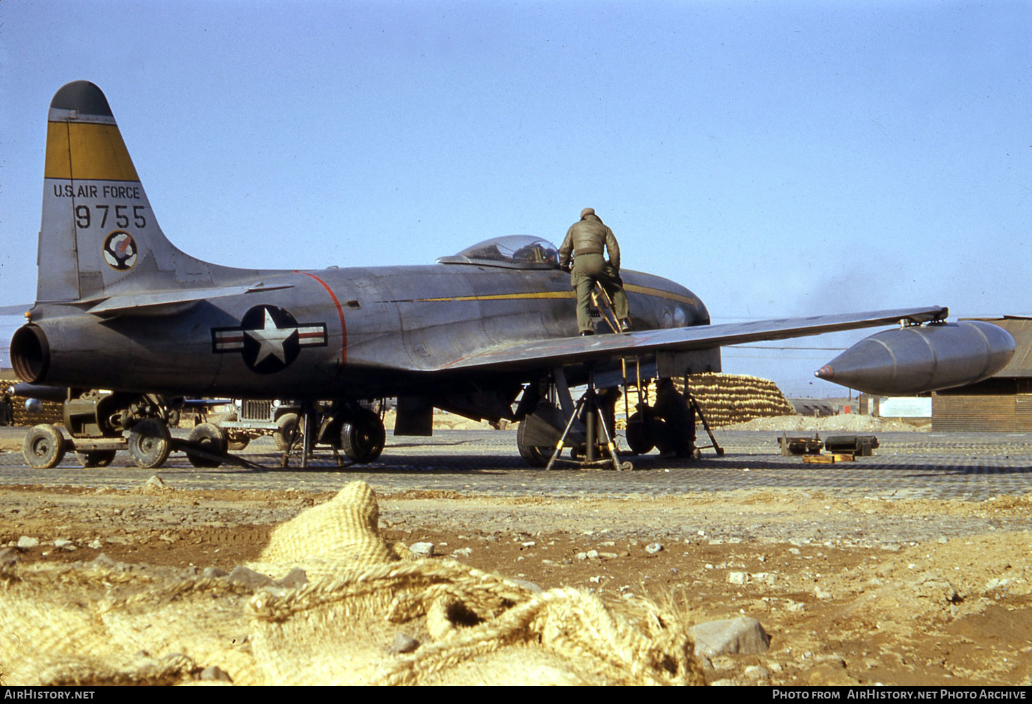 Aircraft Photo of 49-755 / 9755 | Lockheed F-80C Shooting Star | USA - Air Force | AirHistory.net #487559