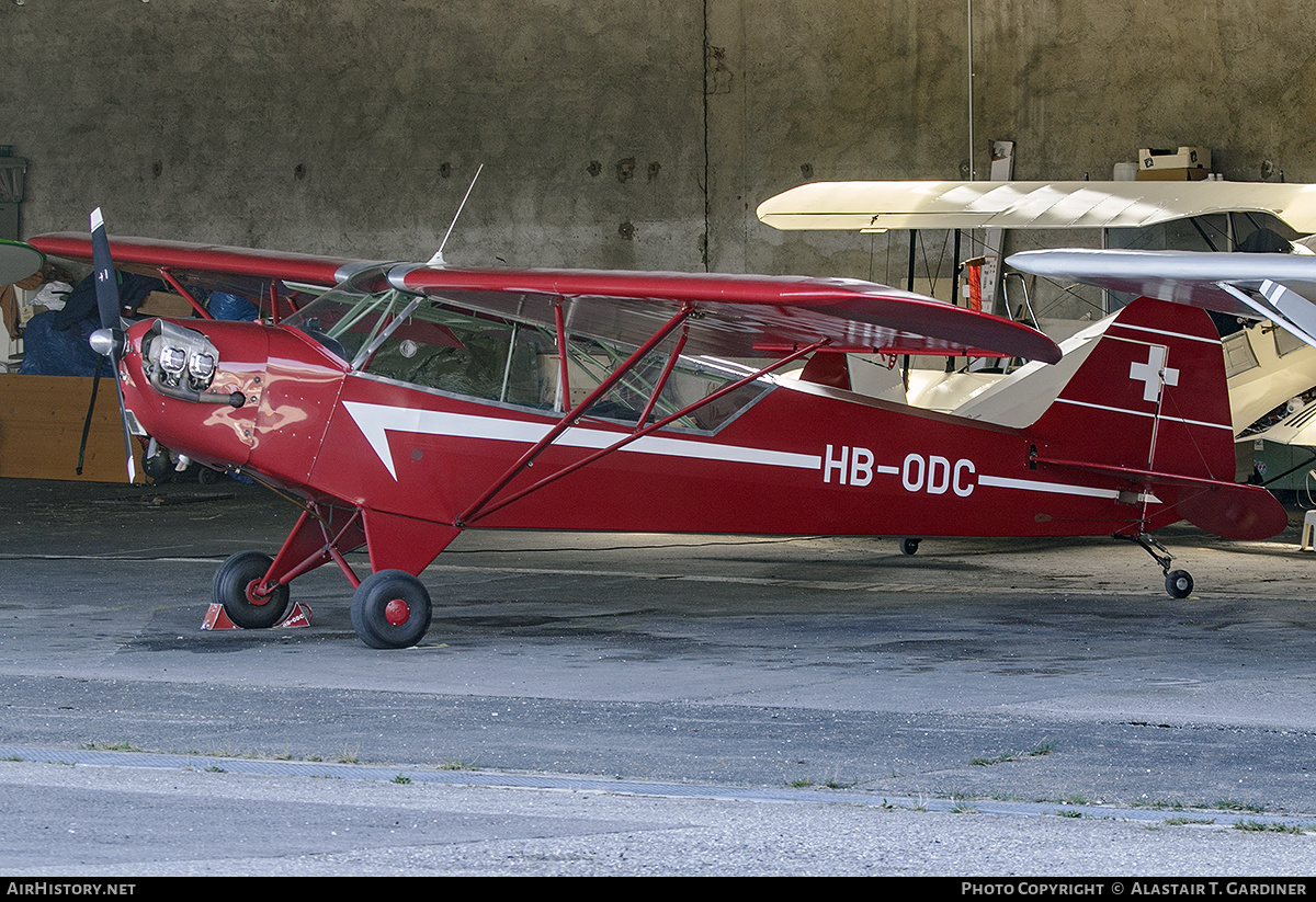 Aircraft Photo of HB-ODC | Piper L-4J Grasshopper (J-3C-65D) | AirHistory.net #487564