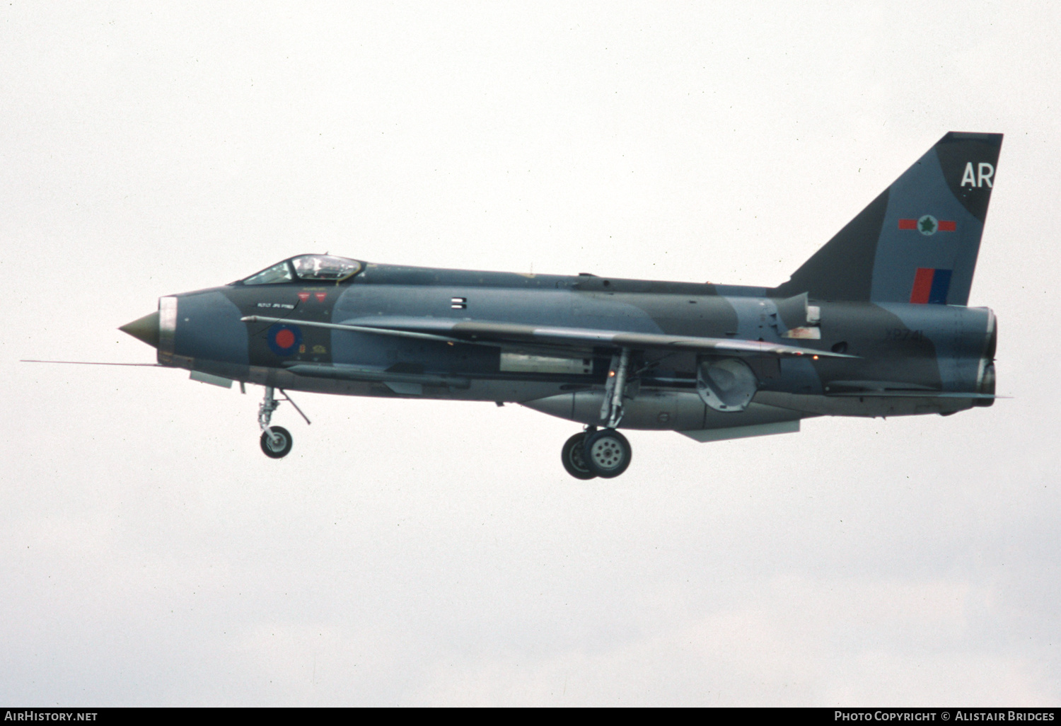Aircraft Photo of XP741 | English Electric Lightning F3 | UK - Air Force | AirHistory.net #487575