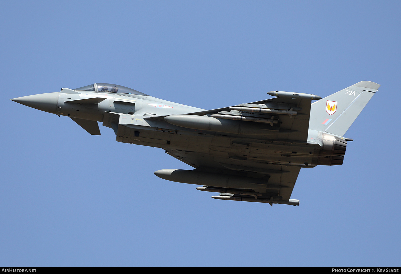 Aircraft Photo of ZK324 | Eurofighter EF-2000 Typhoon FGR4 | UK - Air Force | AirHistory.net #487583