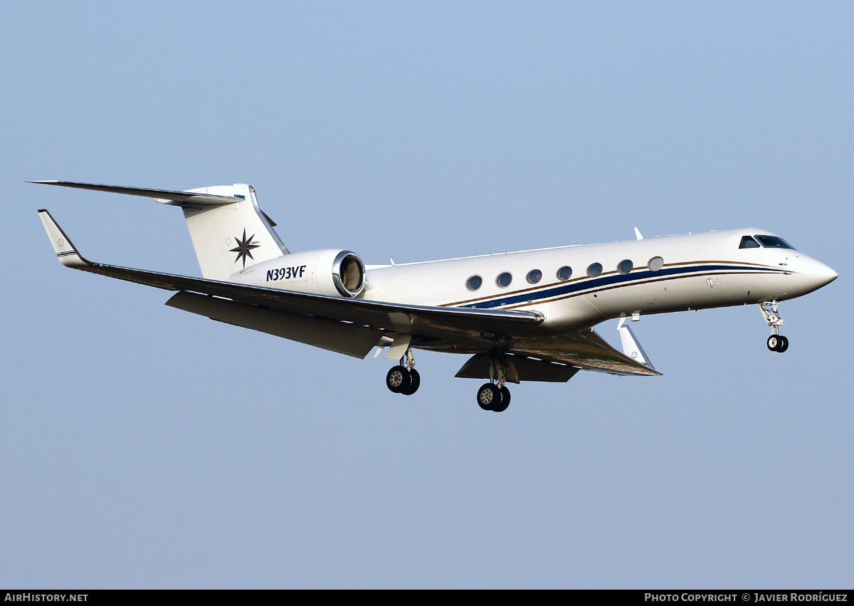 Aircraft Photo of N393VF | Gulfstream Aerospace G-V-SP Gulfstream G550 | AirHistory.net #487591
